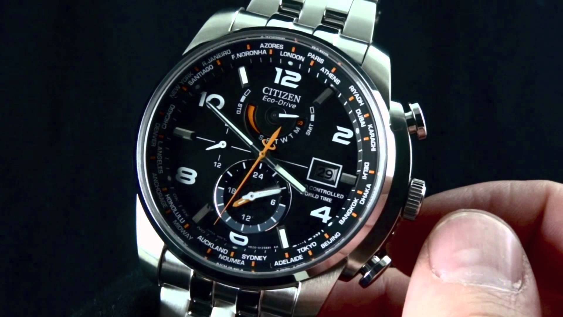 Citizen Men s AT9010 52E World Time A T Watch Review WatchReviewBlog