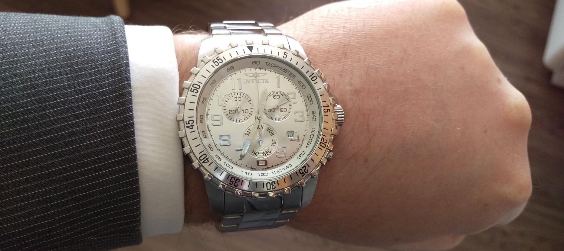 Invicta 6620 II Collection Chronograph Watch Review WatchReviewBlog