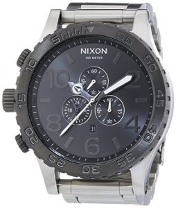 Nixon A083-1762 The 51-30 Chrono Silver Gunmetal Watch Review