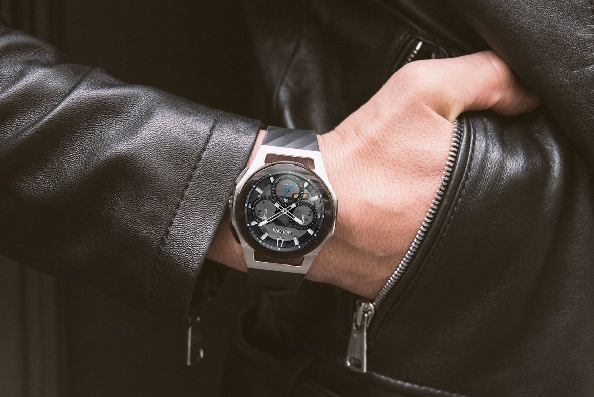 98a161 men's curv chronograph watch store