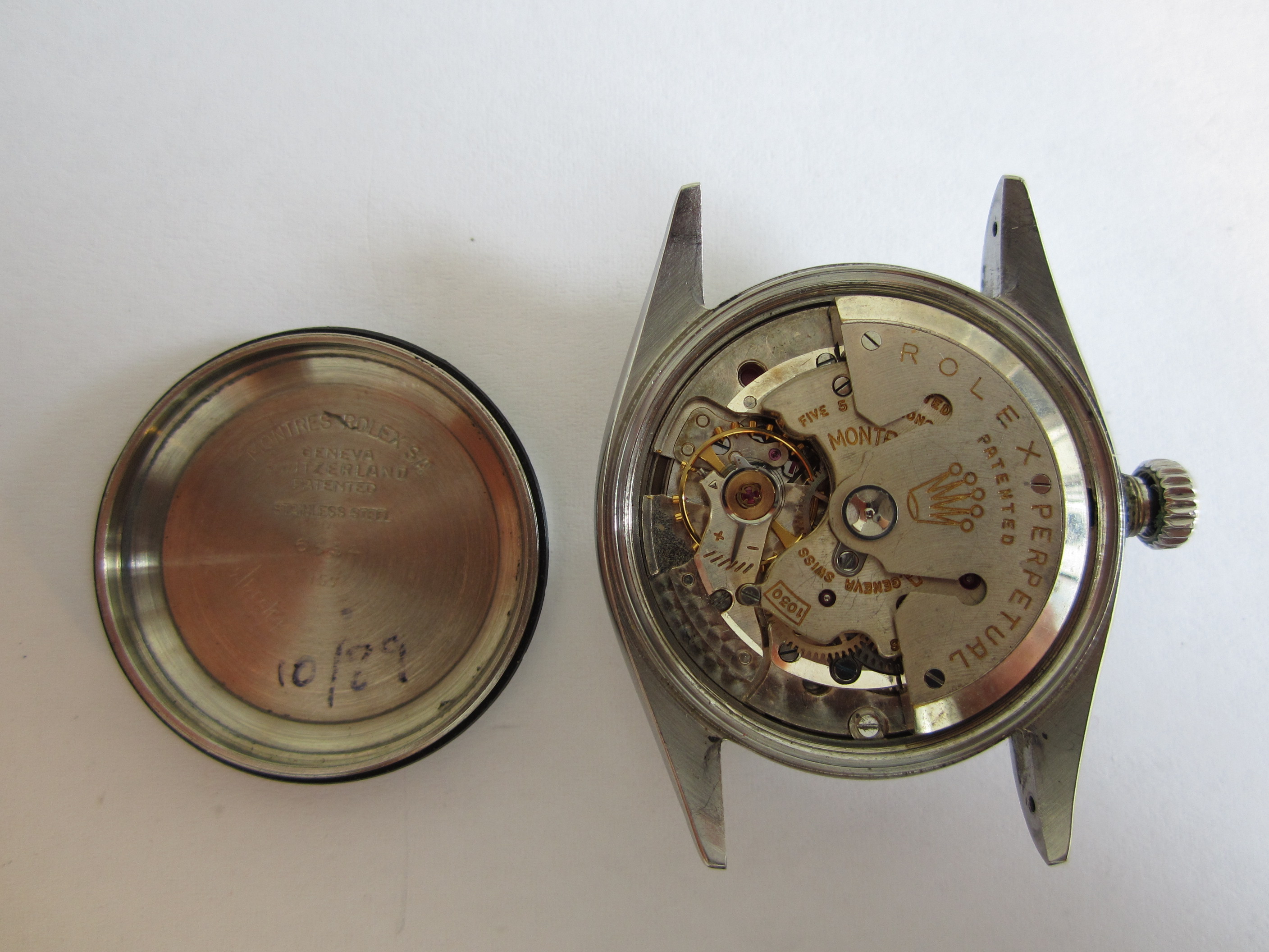 Dropped mechanical watch hotsell