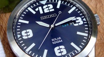 Seiko Men’s SNE329 Sport Solar-Powered Watch Review