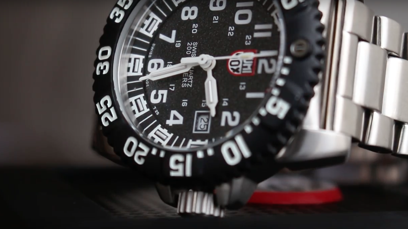 Case & crown of Luminox