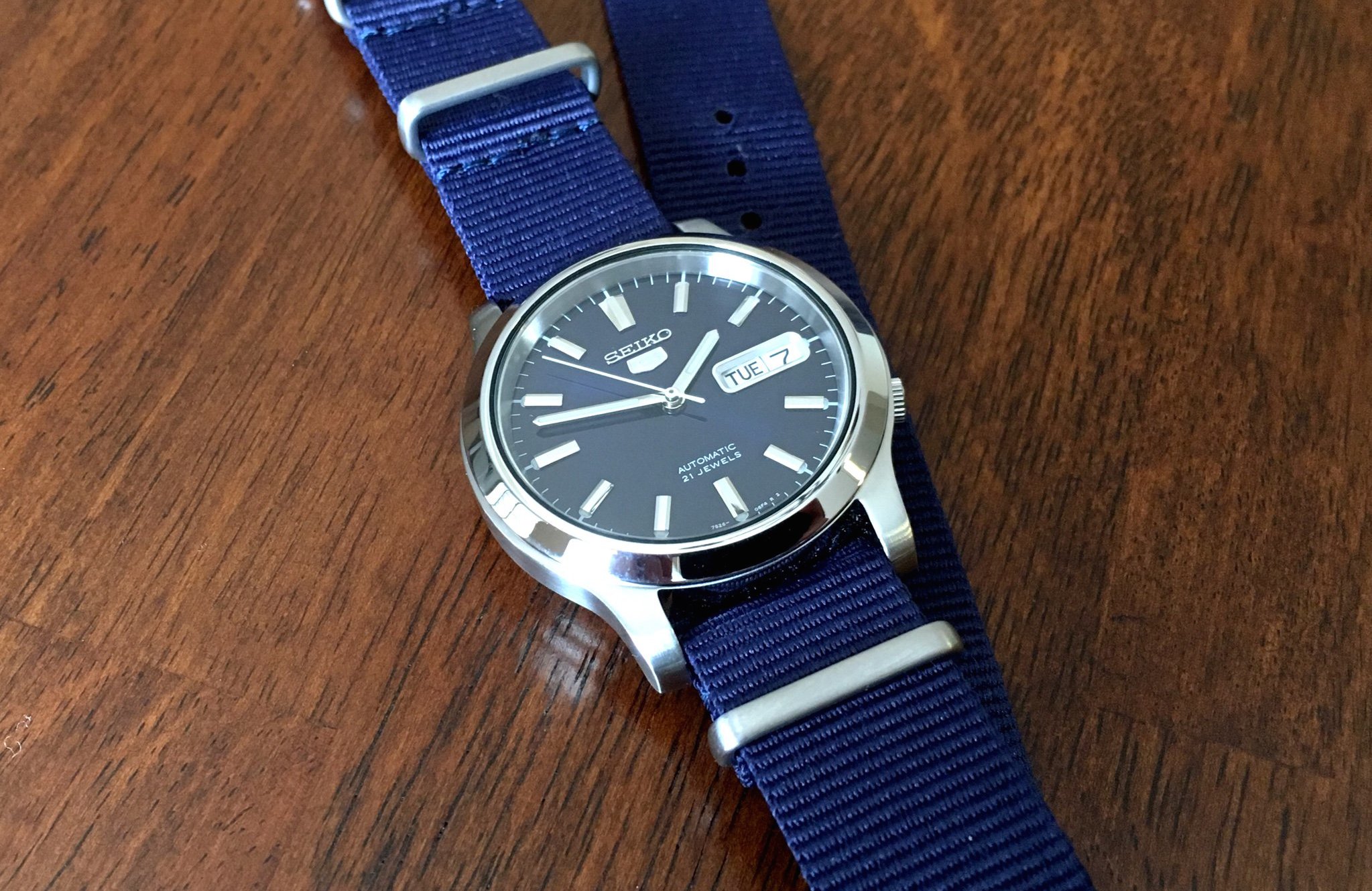 With NATO strap