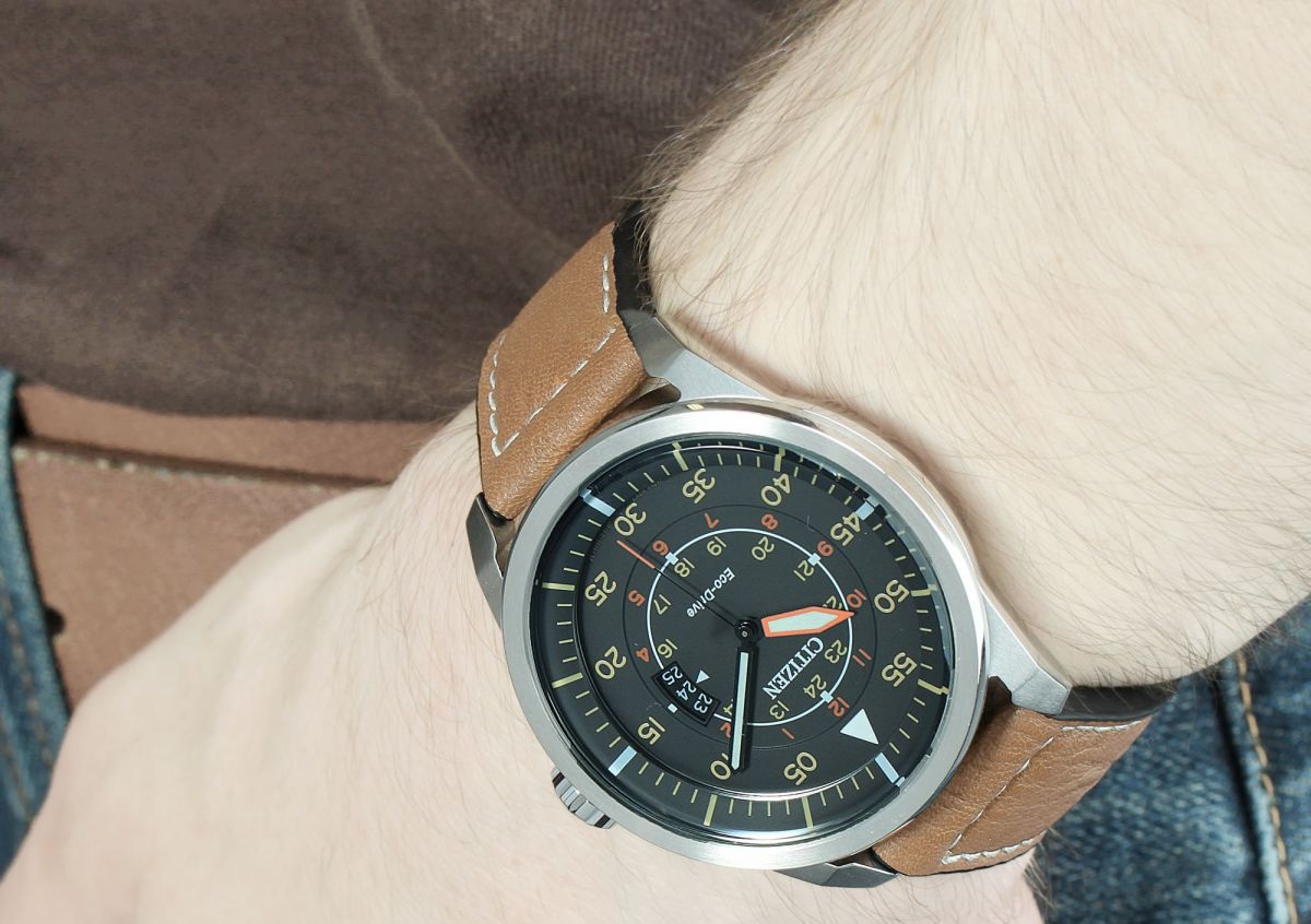 AW1361-10H on the wrist