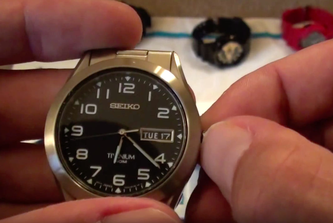 Seiko SGG711 Titanium Watch Review - WatchReviewBlog