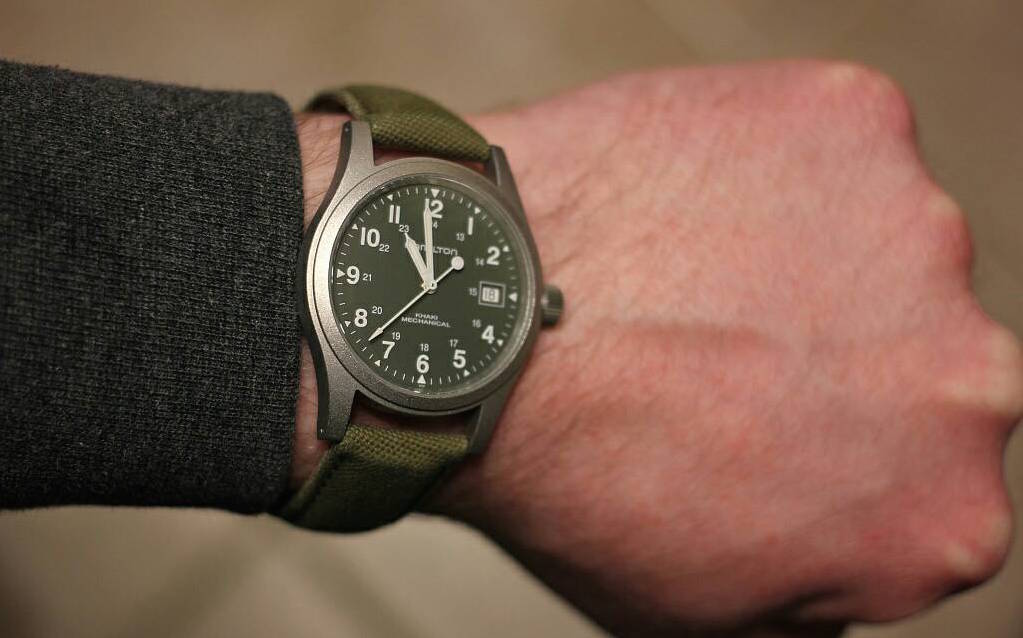 H69419363 on the wrist