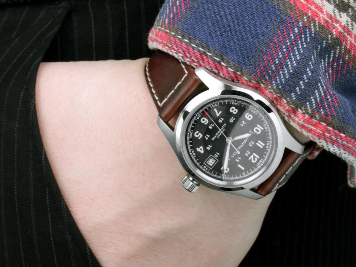 Hamilton HML H70455533 Khaki Field Watch Review WatchReviewBlog