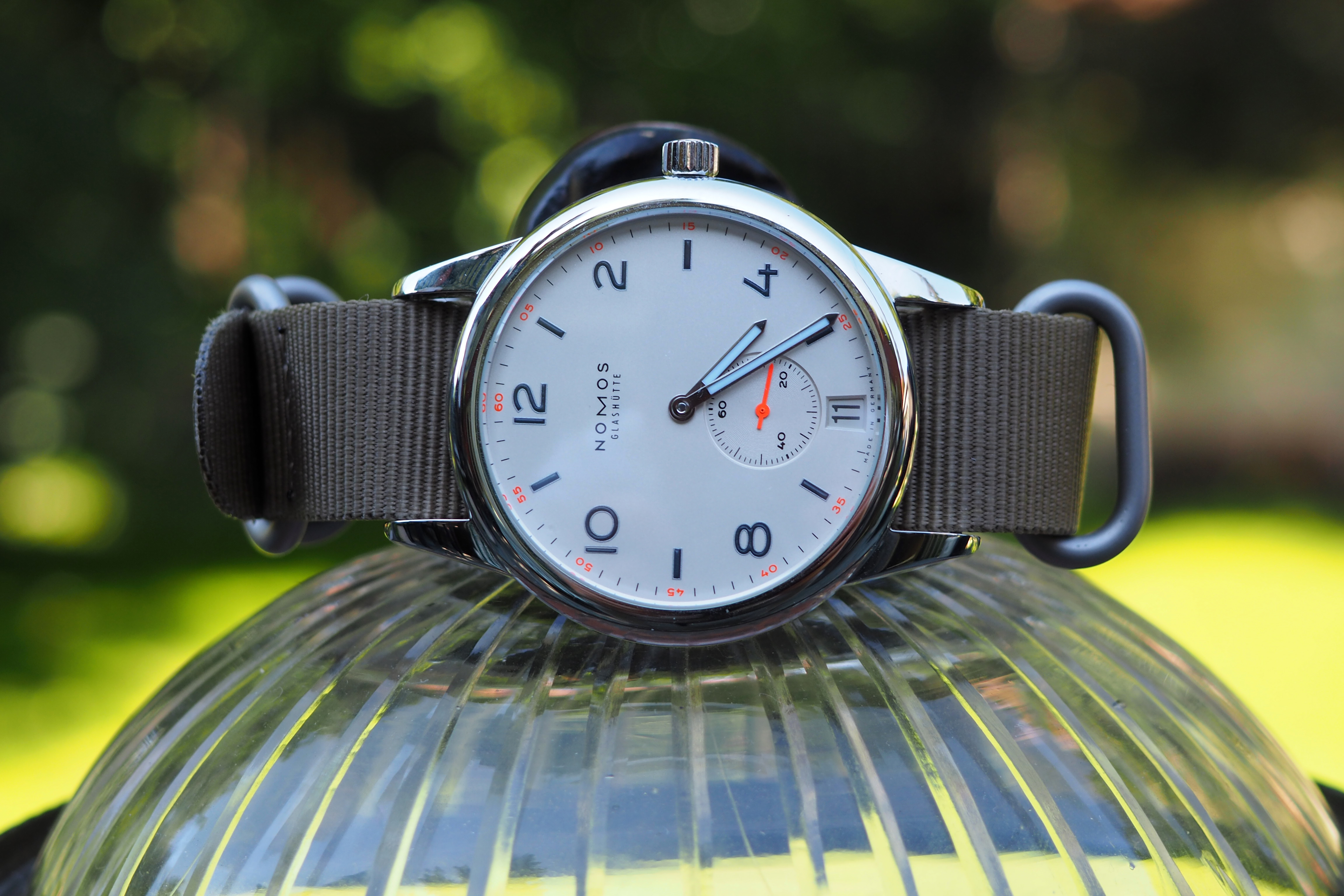 Nomos Club Automat Datum Watch Review