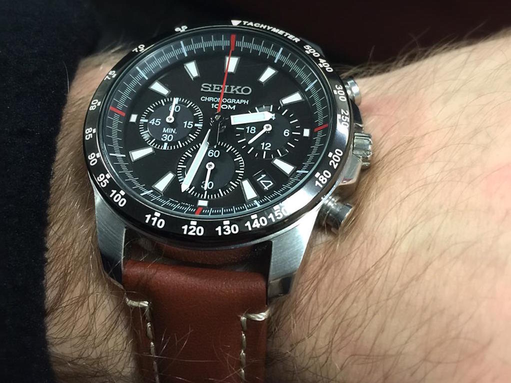 Seiko SSB031 Chronograph Watch Review - WatchReviewBlog