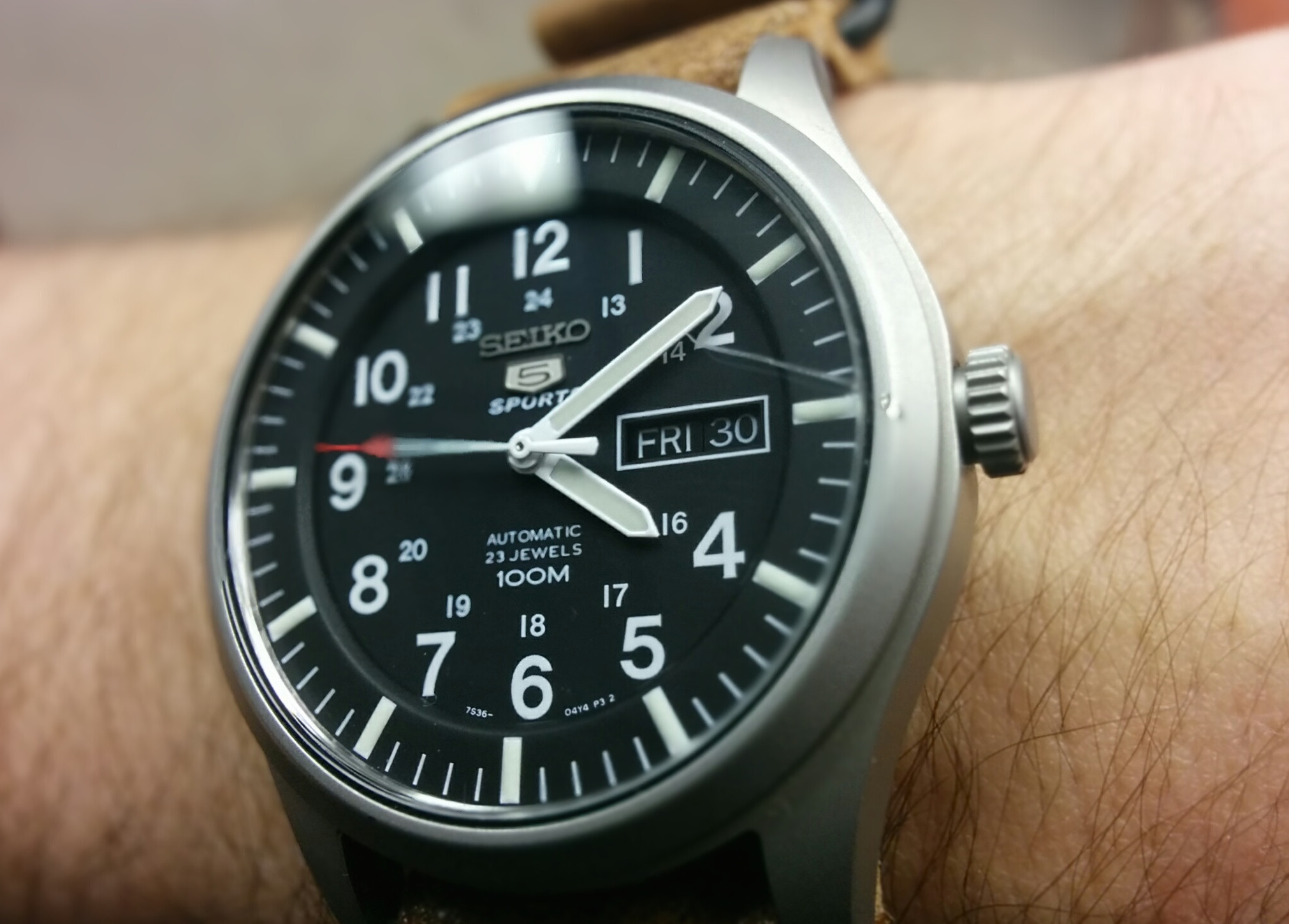 Seiko SNZG15 Seiko 5 Automatic Watch Review - WatchReviewBlog