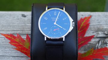 Nomos Ahoi Neomatik Atlantik & Minimatik Nachtblau Comparison Review