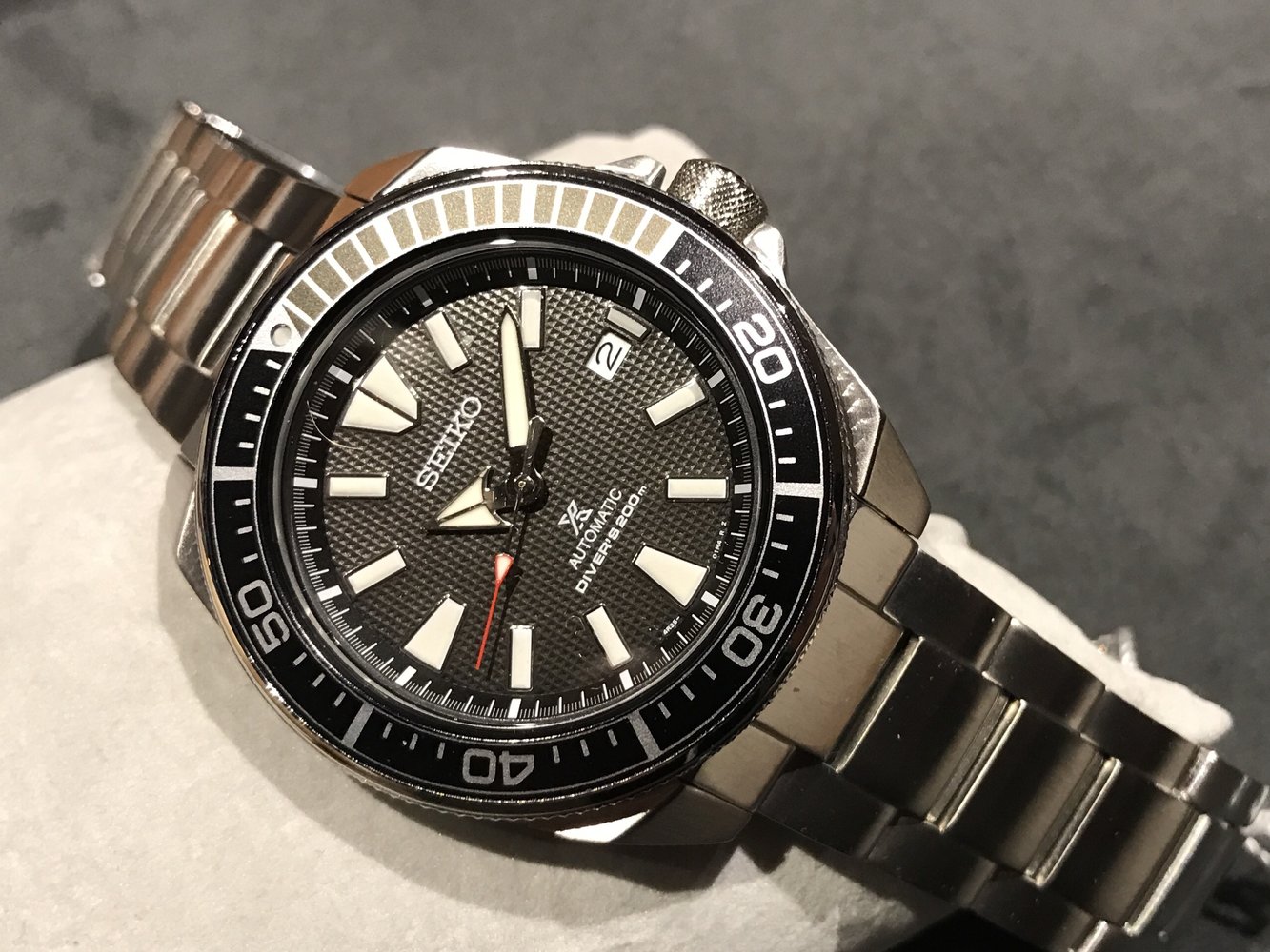 Seiko Prospex Samurai SRPB51 Automatic Dive Watch Review - WatchReviewBlog