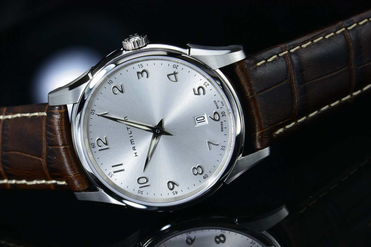 ソルボワ HAMILTON Jazzmaster Thinline 42MM 腕時計 - 通販 - www