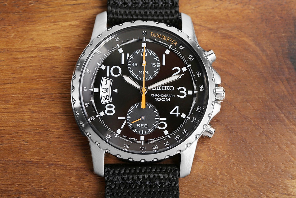 Seiko SNN079P2 Chronograph Stainless Steel Watch Review - WatchReviewBlog