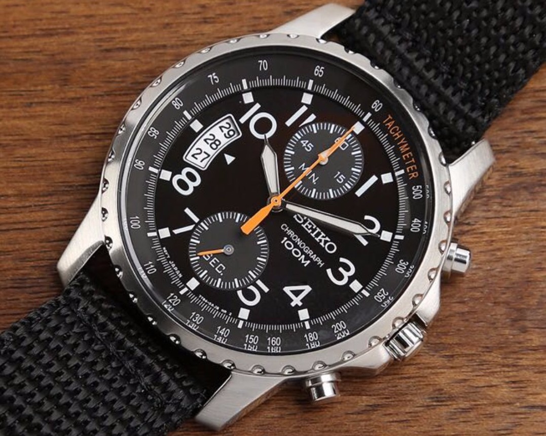 Seiko SNN079P2 Chronograph Stainless Steel Watch Review - WatchReviewBlog