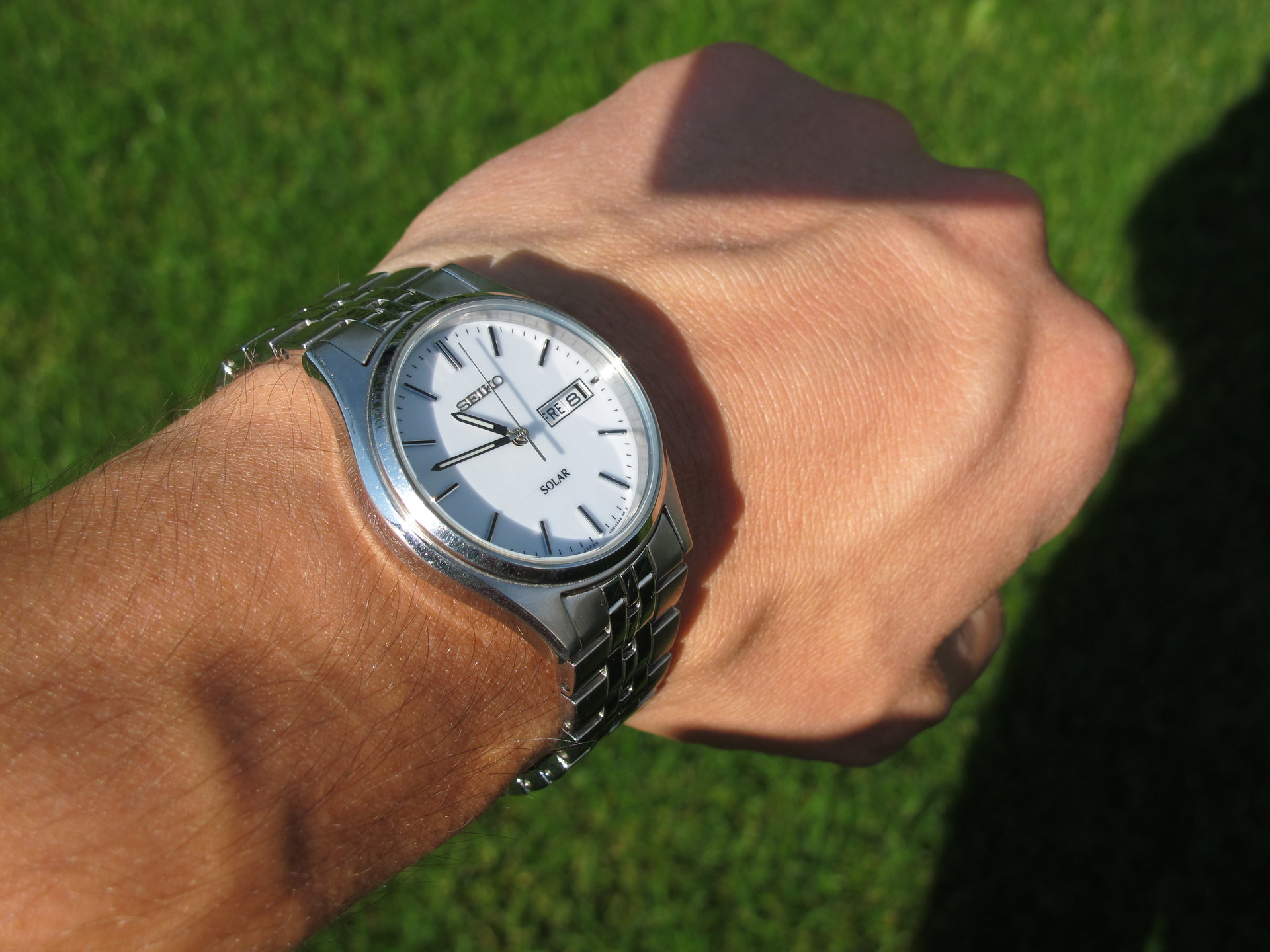 Seiko SNE031 Solar-Powered Watch Review - WatchReviewBlog