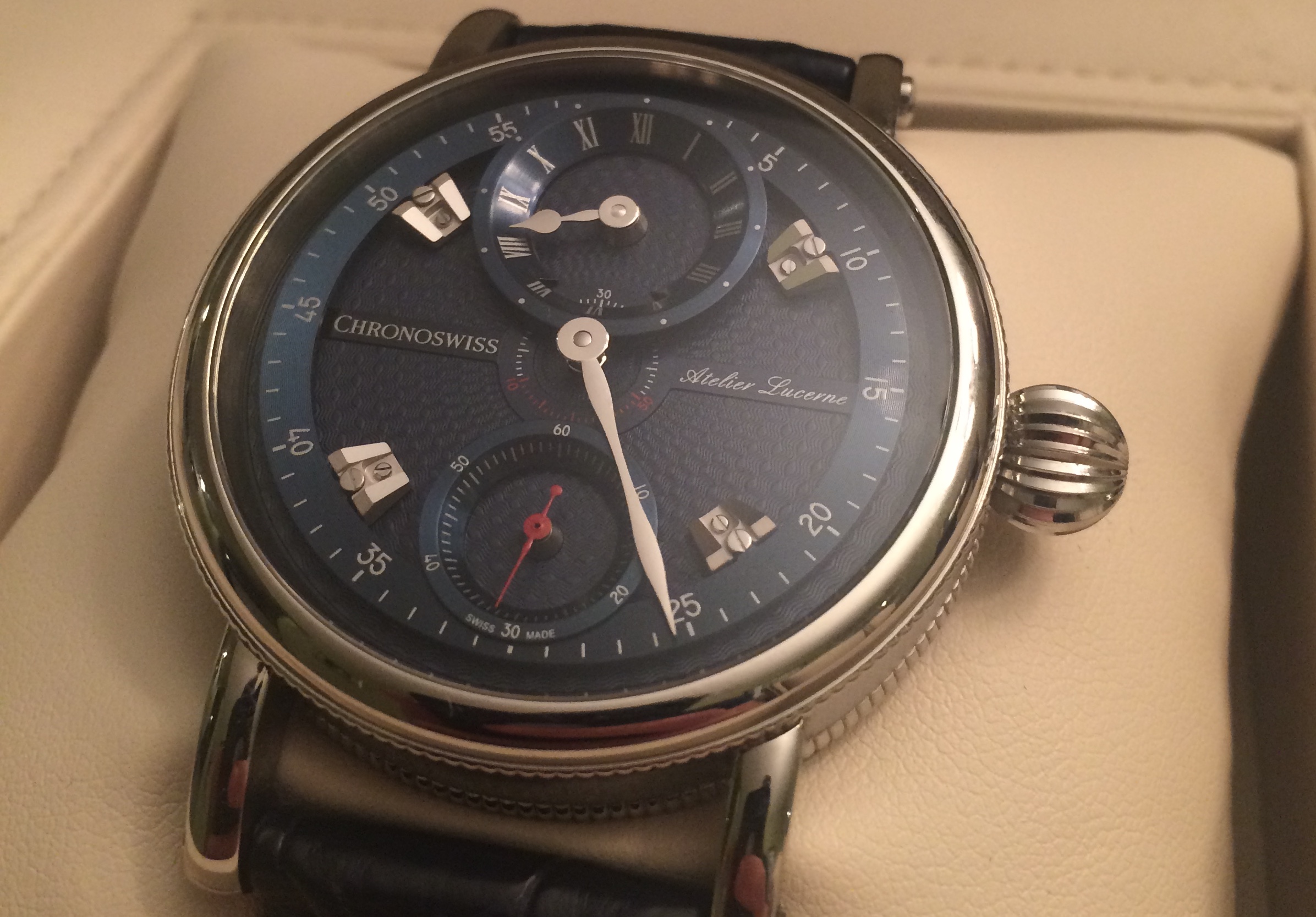 Chronoswiss Sirius Flying Grand Regulator CH-6723-BLBL Watch Review