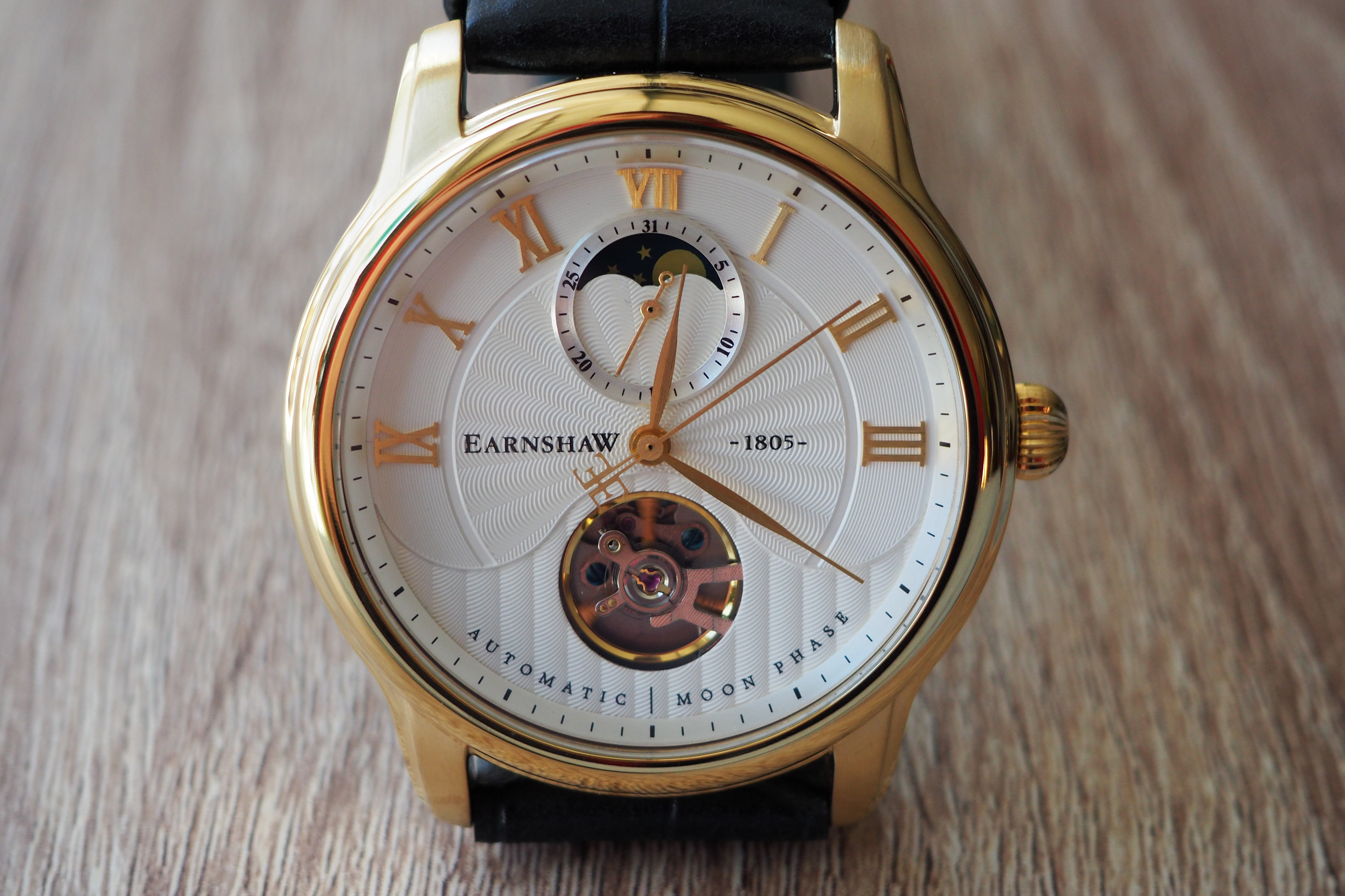 Earnshaw Longitude Moonphase ES-8066-03 Watch Review