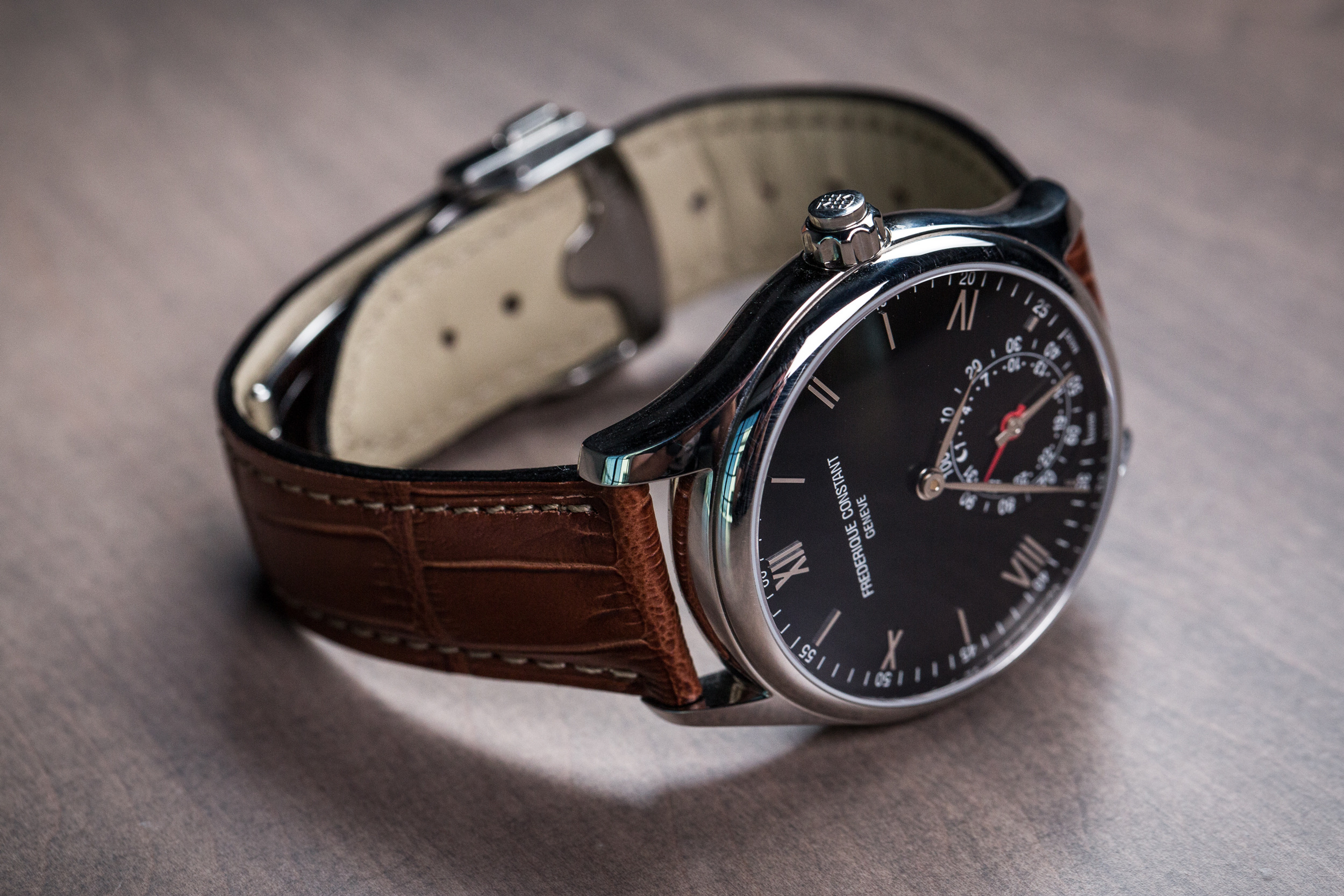 jeans Medic dør Frederique Constant FC-285BBR5B6 Horological Smart Watch Review -  WatchReviewBlog