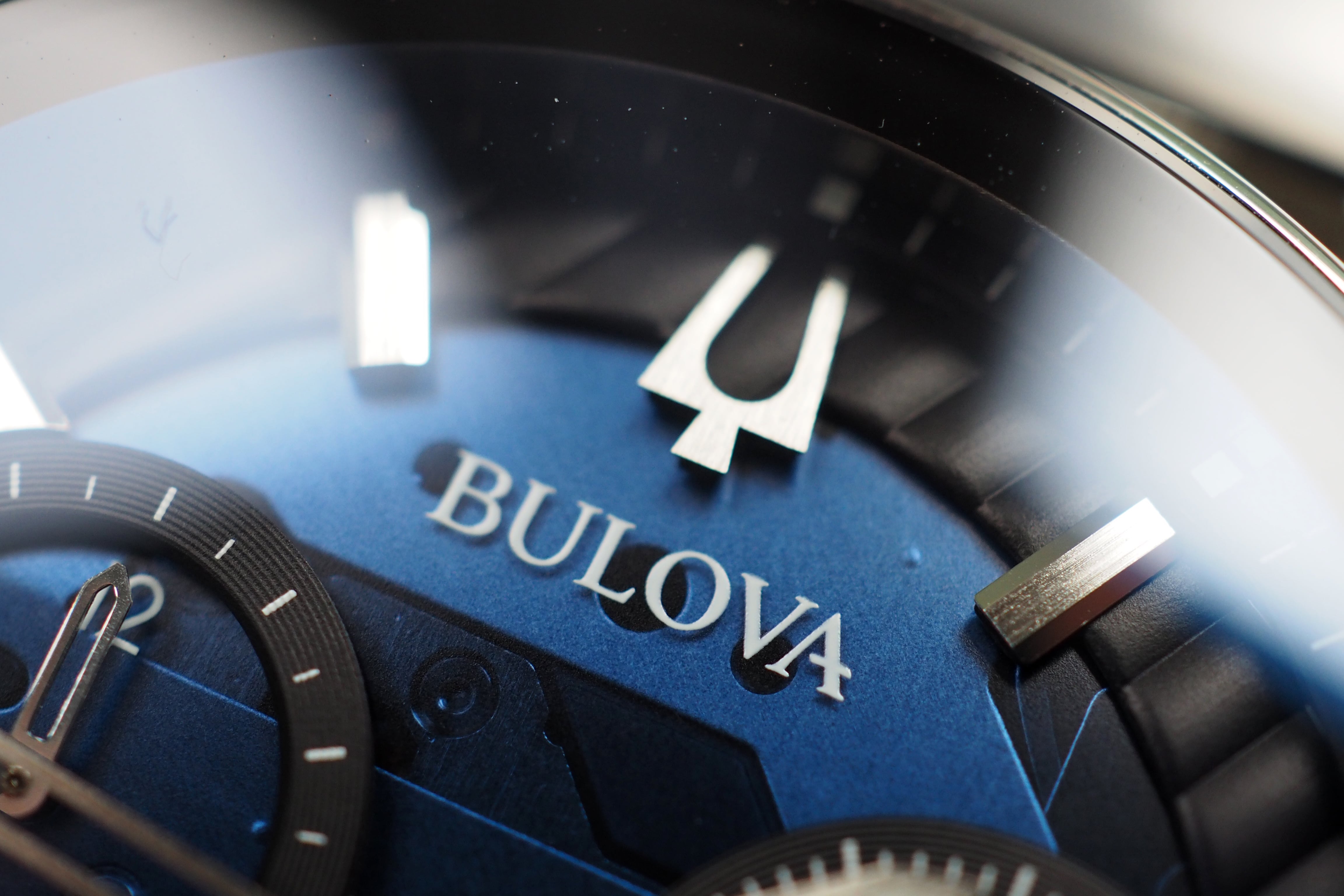 Bulova logo close up