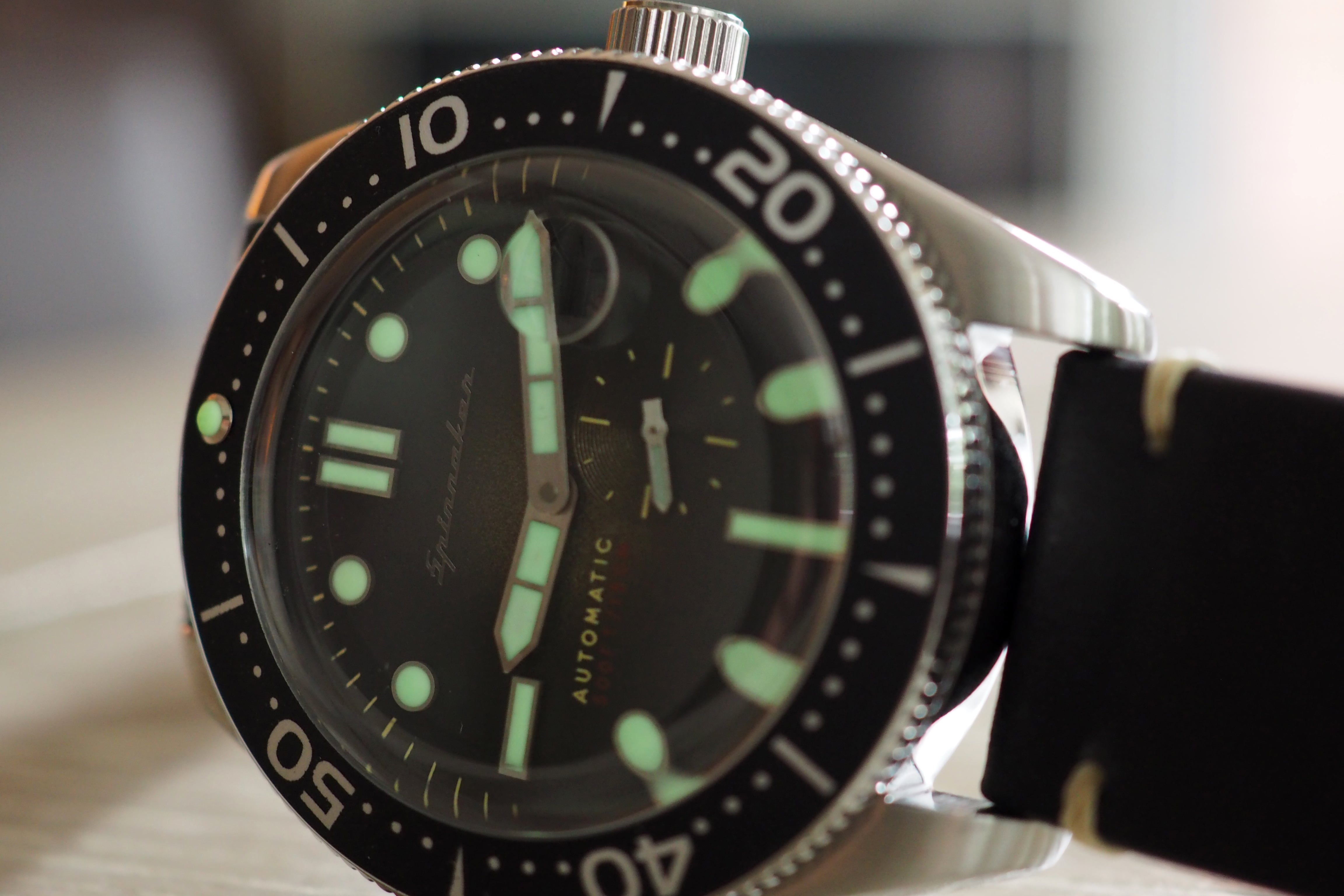 Lume shot on side