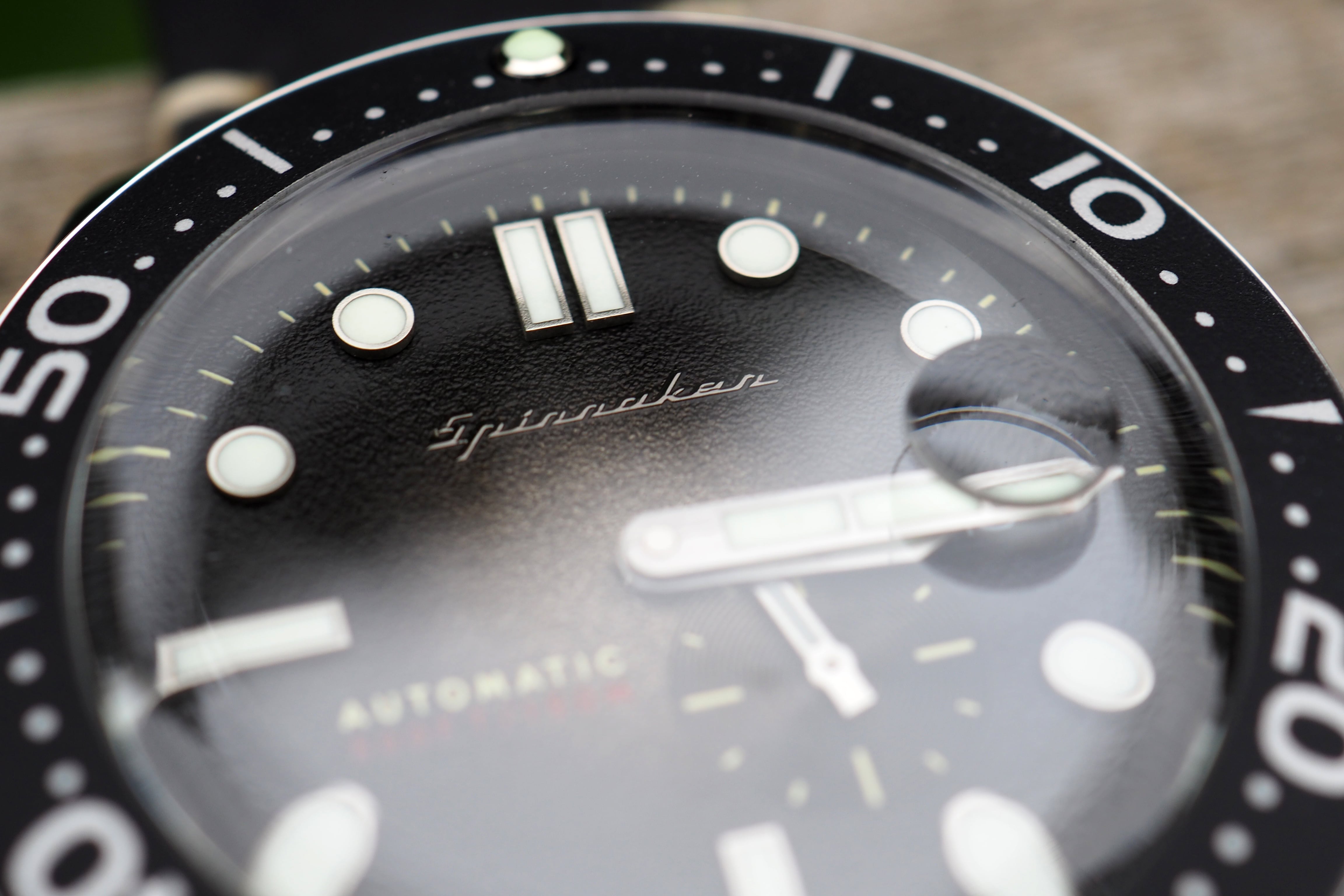 Macro dial close up