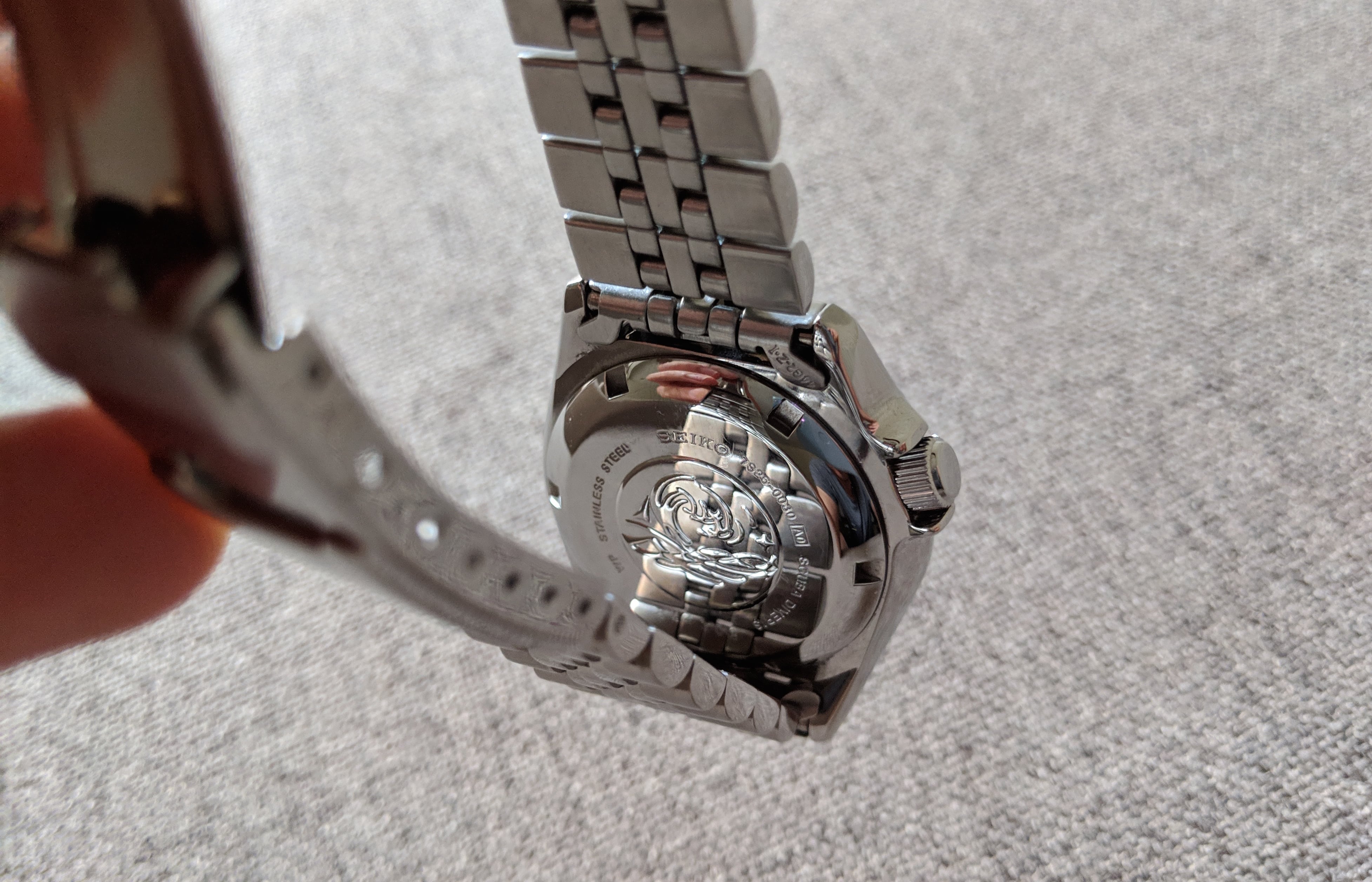 Back of watch