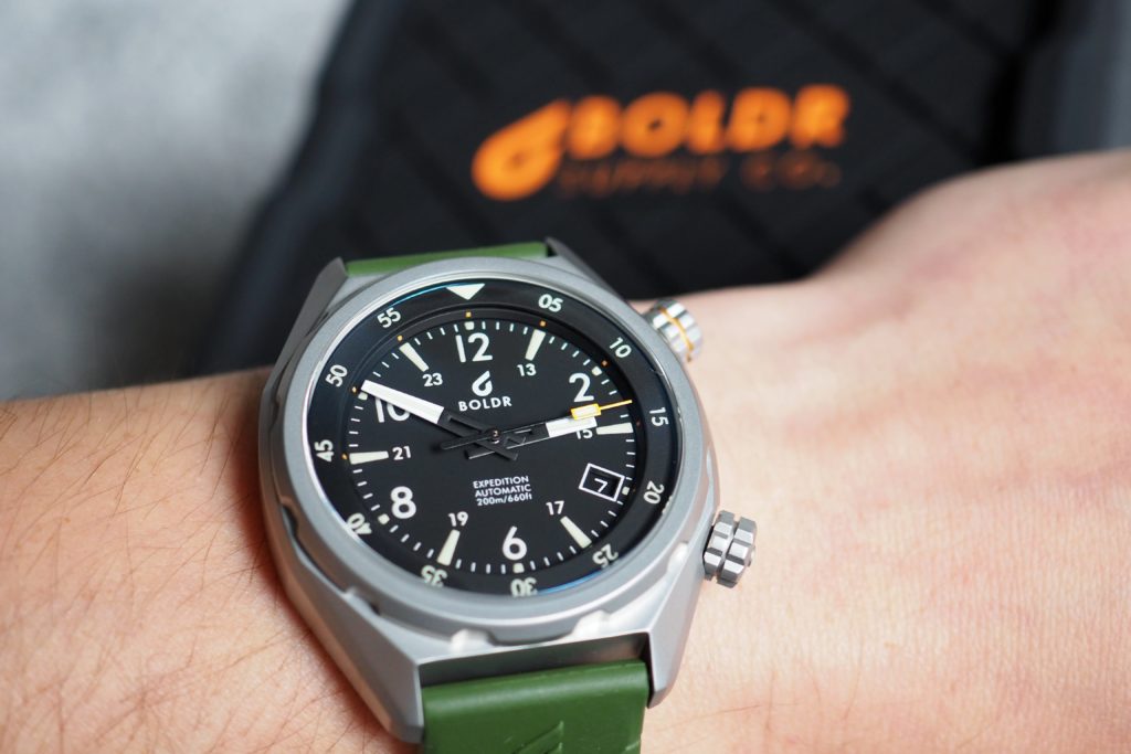 Boldr Expedition wrist shot