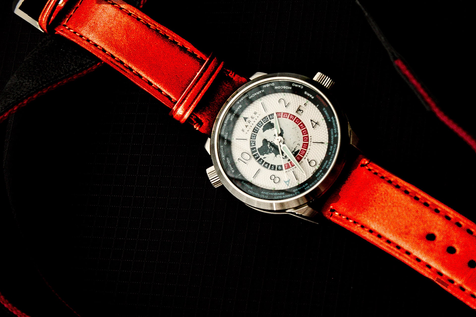 Farer Markham World Timer Watch Review WatchReviewBlog