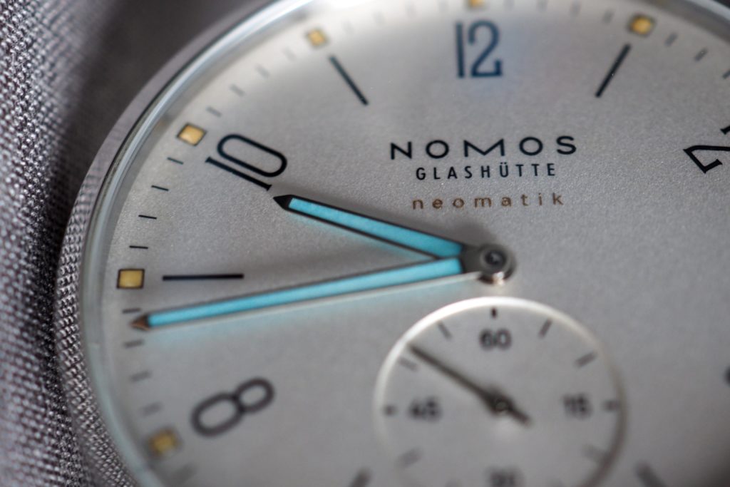 Nomos Neomatik with Painted Indices