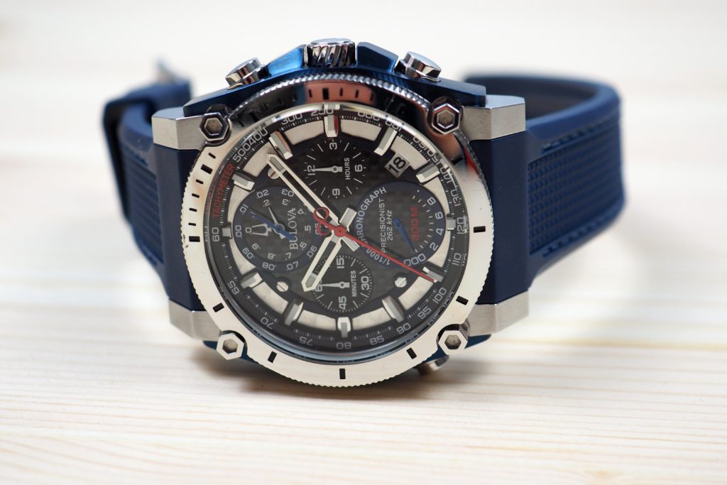 Bulova Precisionist Chronograph 98B315 Watch Review