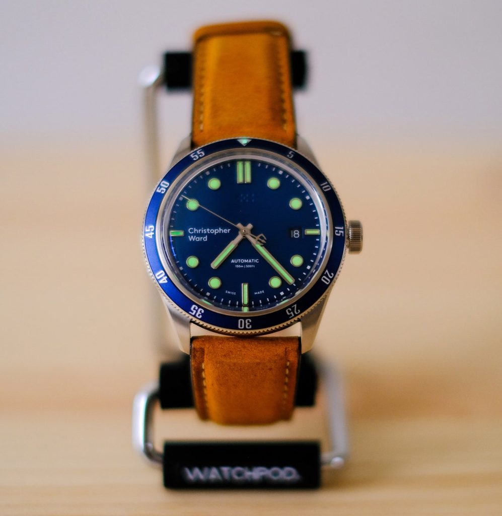 Watch on the WATCHPOD Display Stand