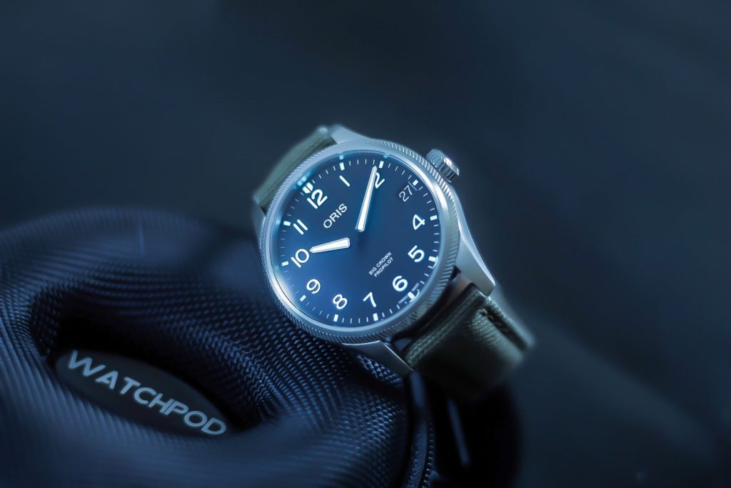 Oris ProPilot with WATCHPOD travel case