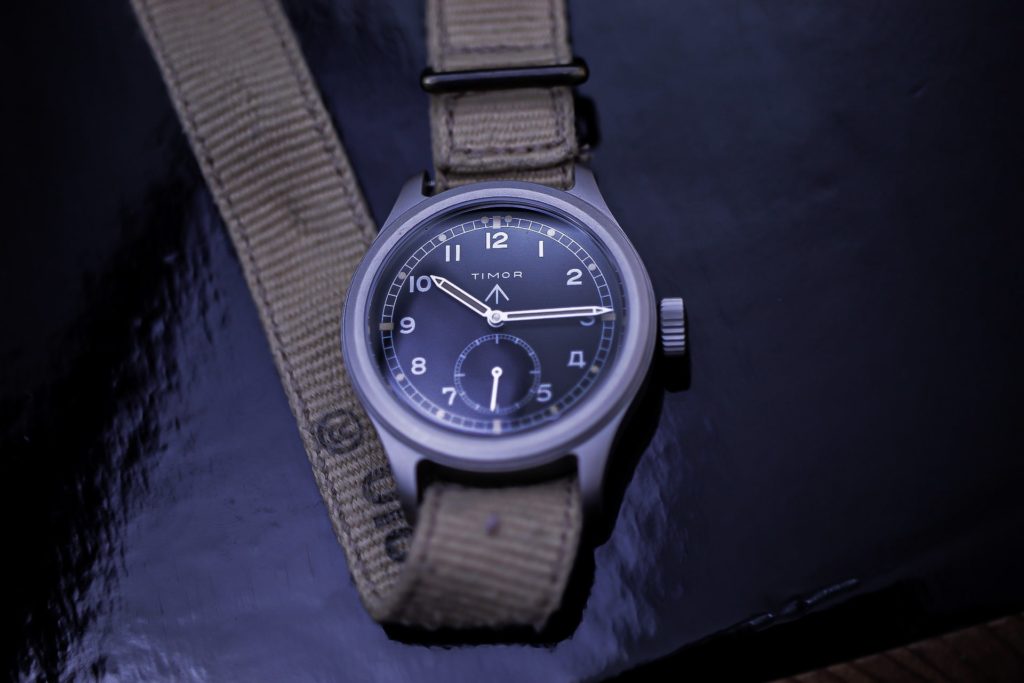 Timor photo with used nato strap