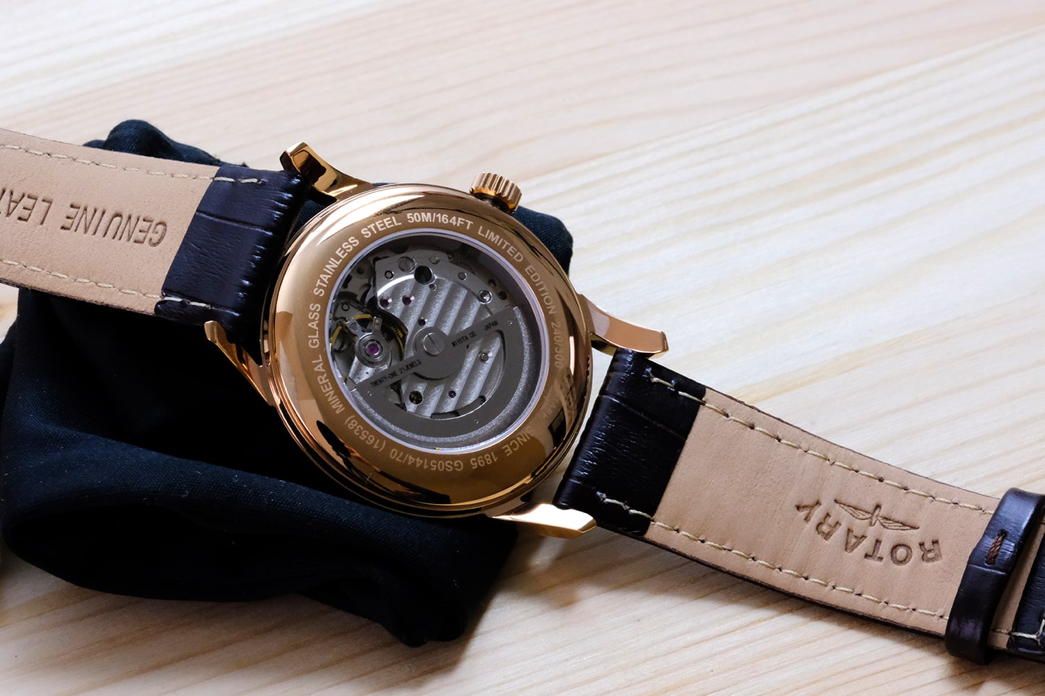 Rotary Heritage Limited Edition PVD Automatic Watch Review