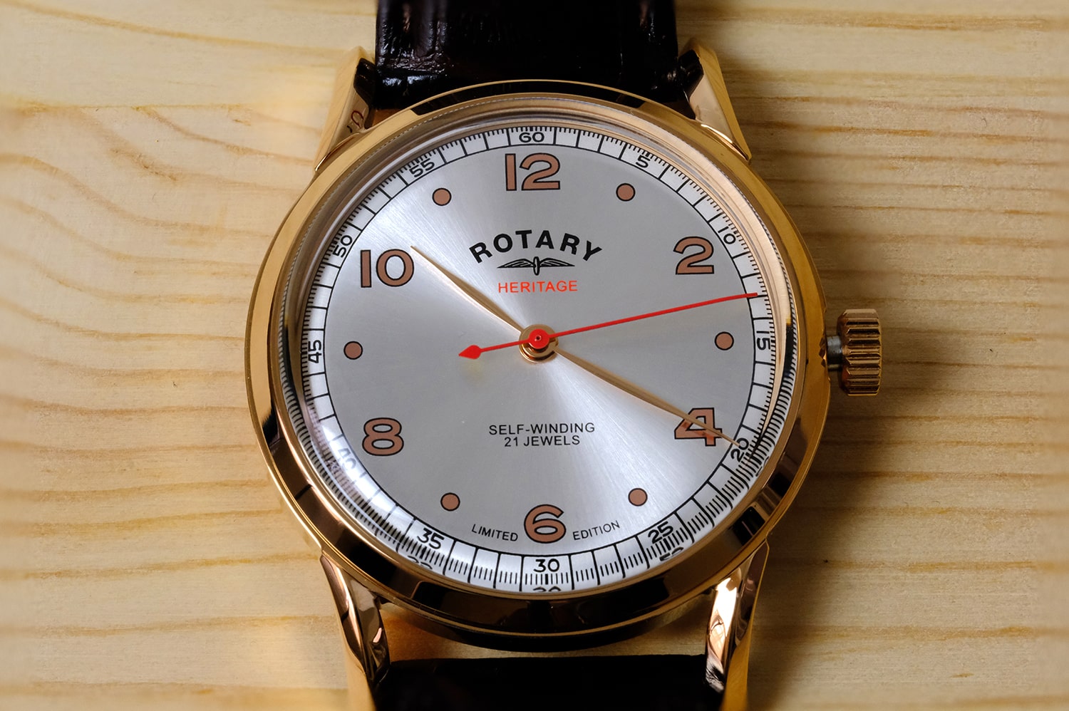 Rotary Heritage Limited Edition PVD Automatic Watch Review