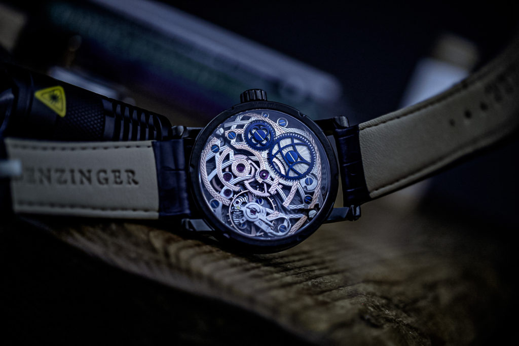 Benzinger skeletonised ETA movement