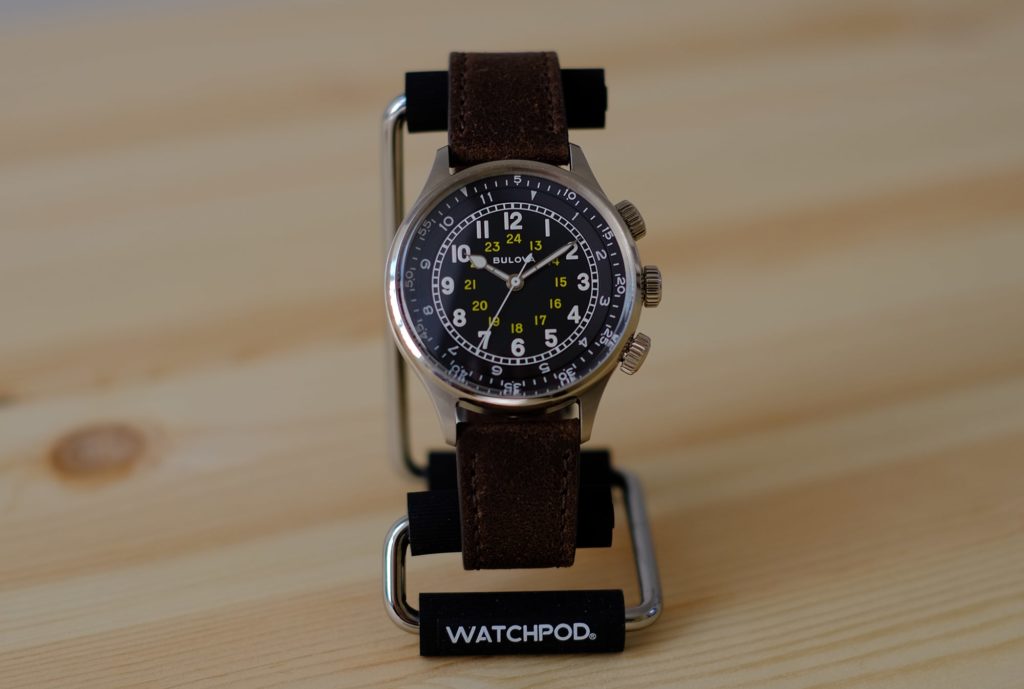 Bulova A-15 on WATCHPOD Display Stand