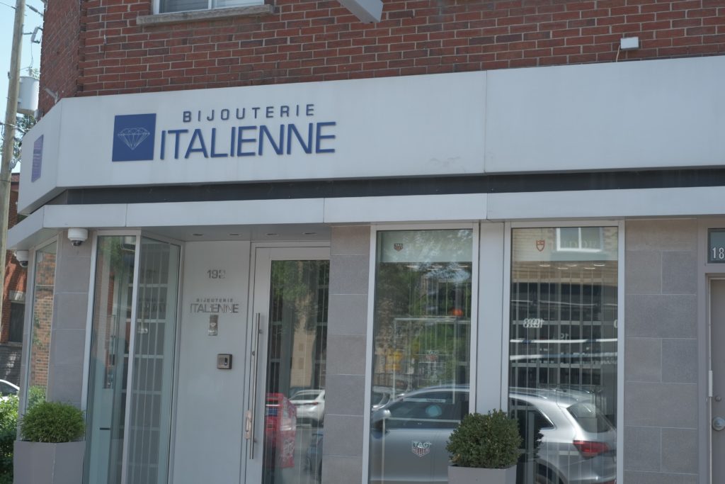 Bijouterie Italienne in Little Italy