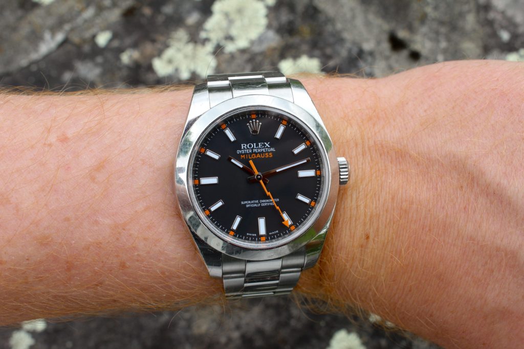 Milgauss wrist shot