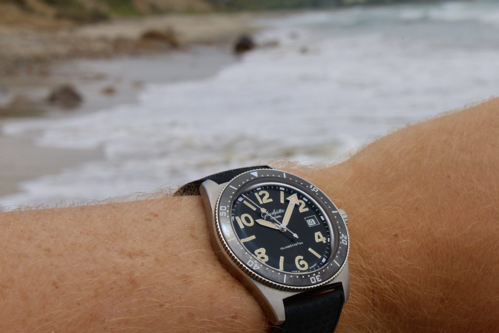 SeaQ 1969 on wrist