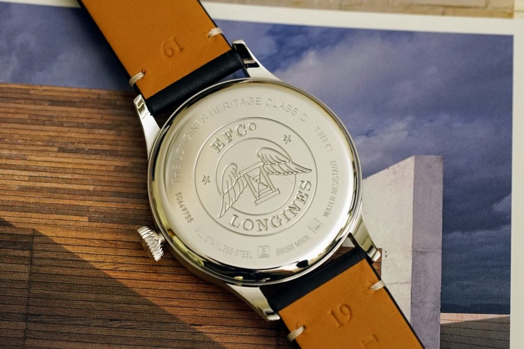 Heritage engraved caseback