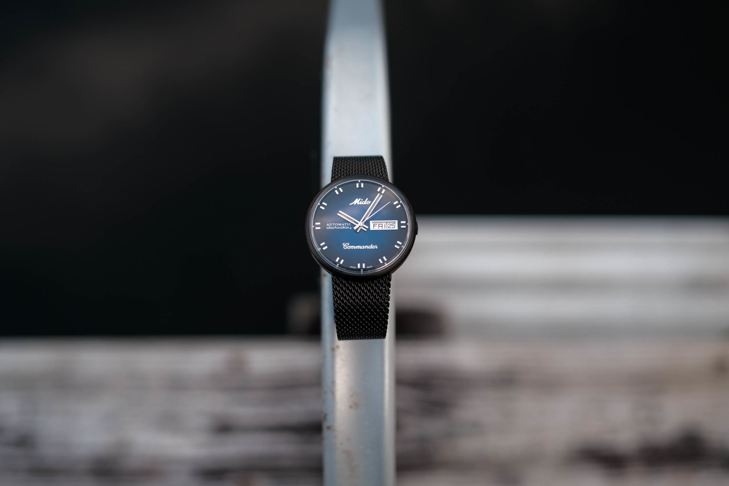 Mido Commander Blue Shade Watch Review