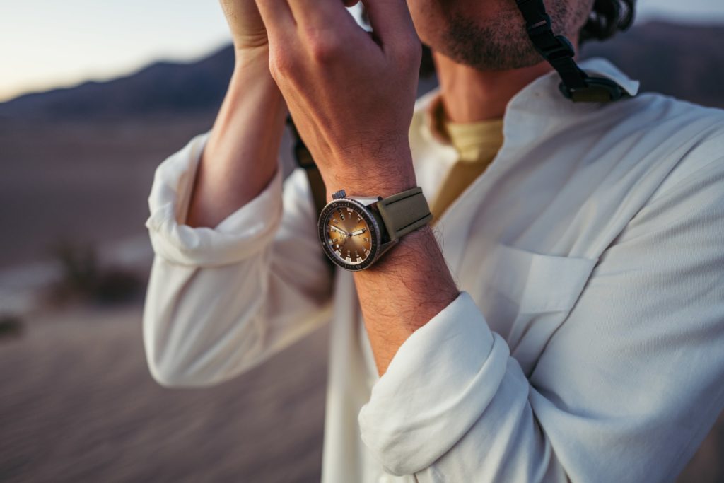 Lifestyle photo in desert