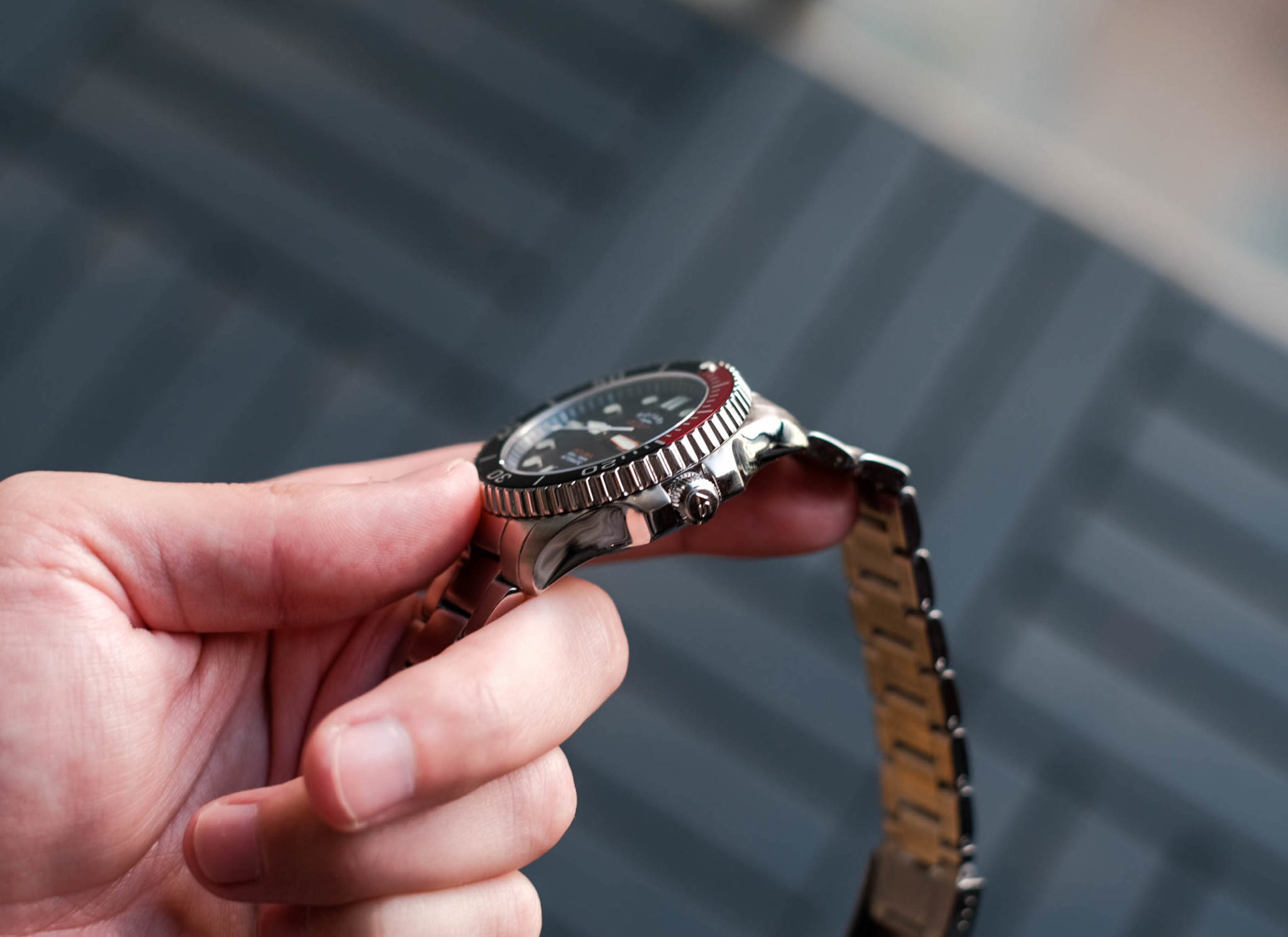 Rotary Super 7 Scuba Pepsi Watch Review WatchReviewBlog