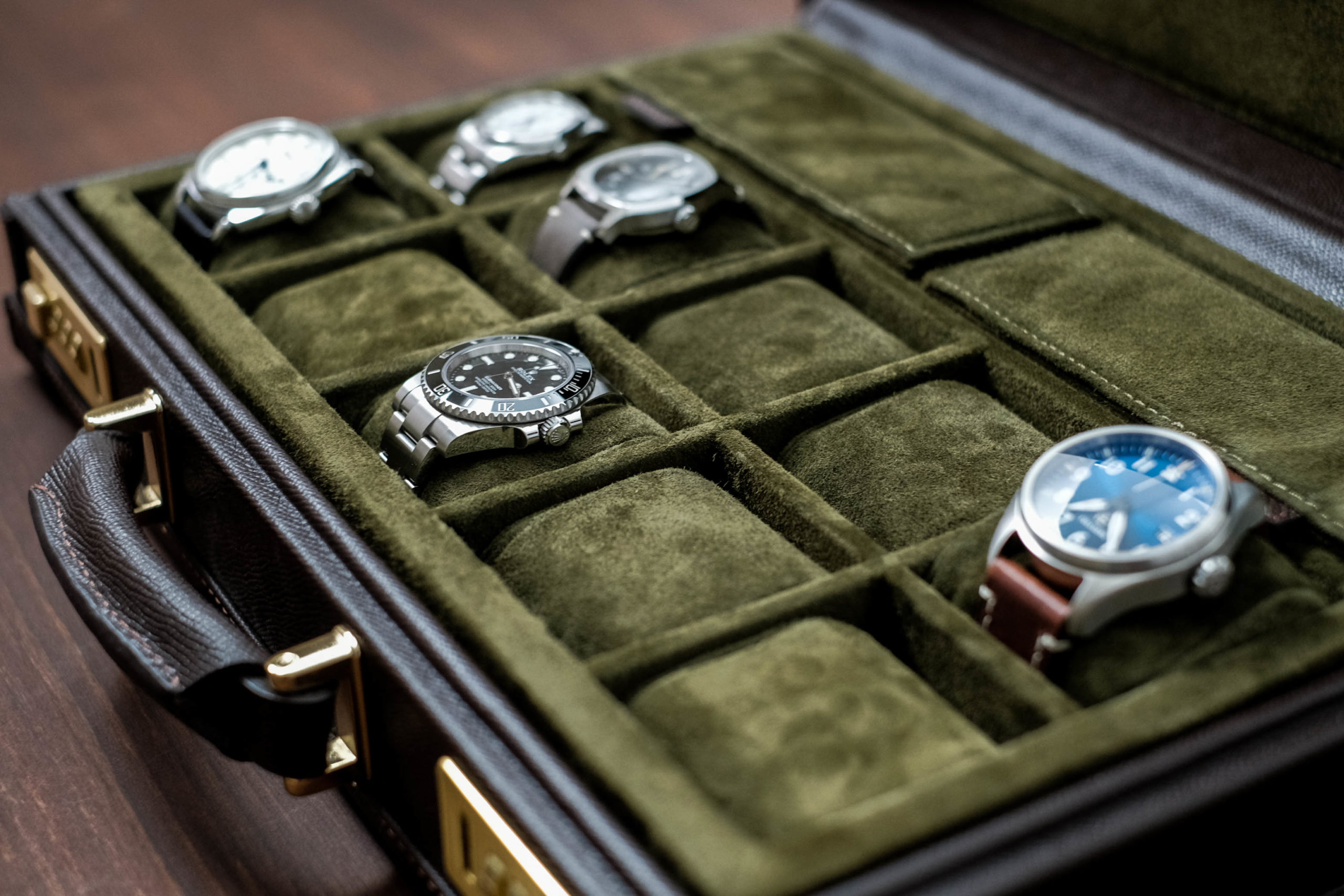 Bosphorus Leather Watch Briefcase for Rolex and Luxury Watches