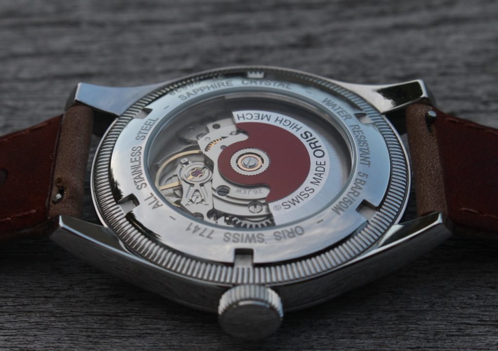 Open caseback photo