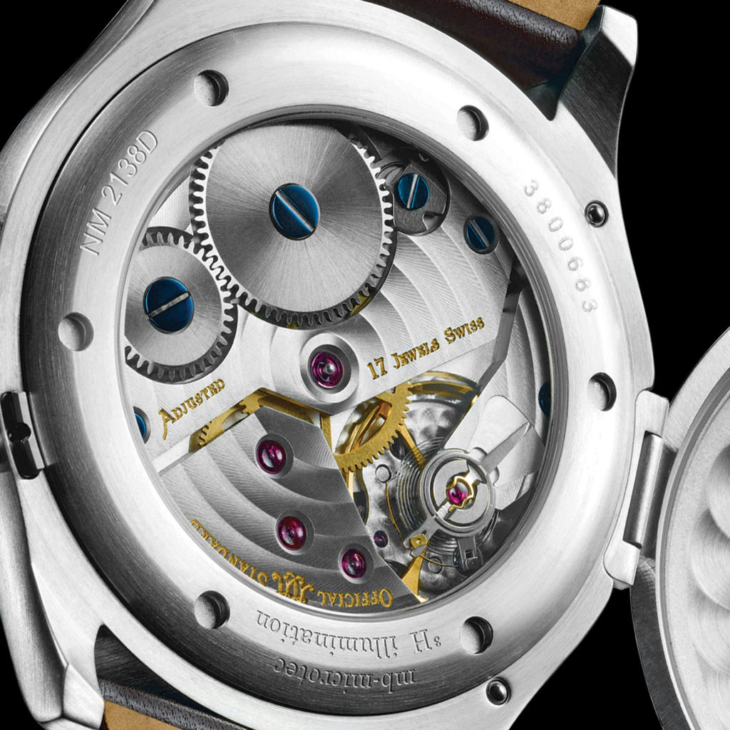 Caseback with movement