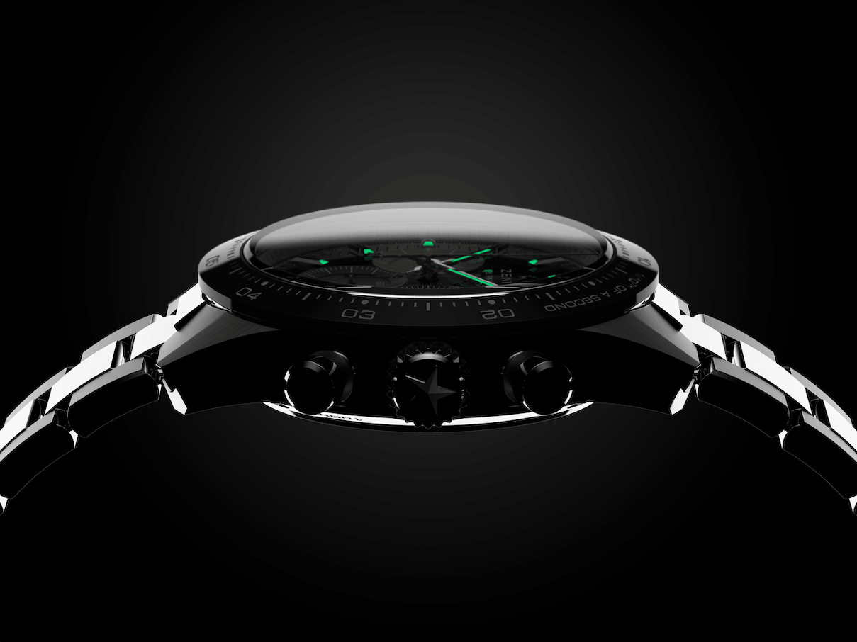 Lume and domed crystal